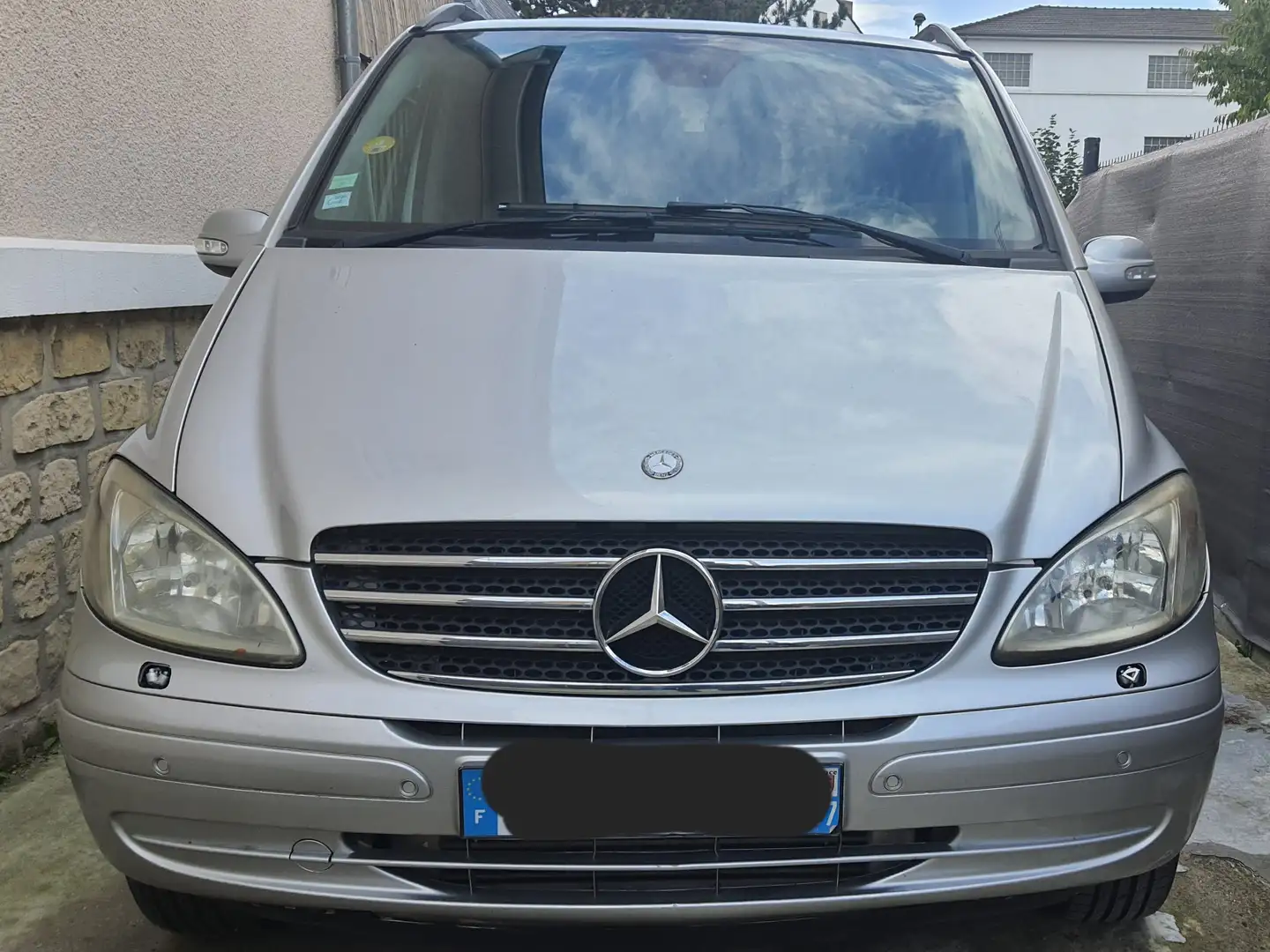 Mercedes-Benz Viano 3.0 CDI Long Ambiente A Gris - 1
