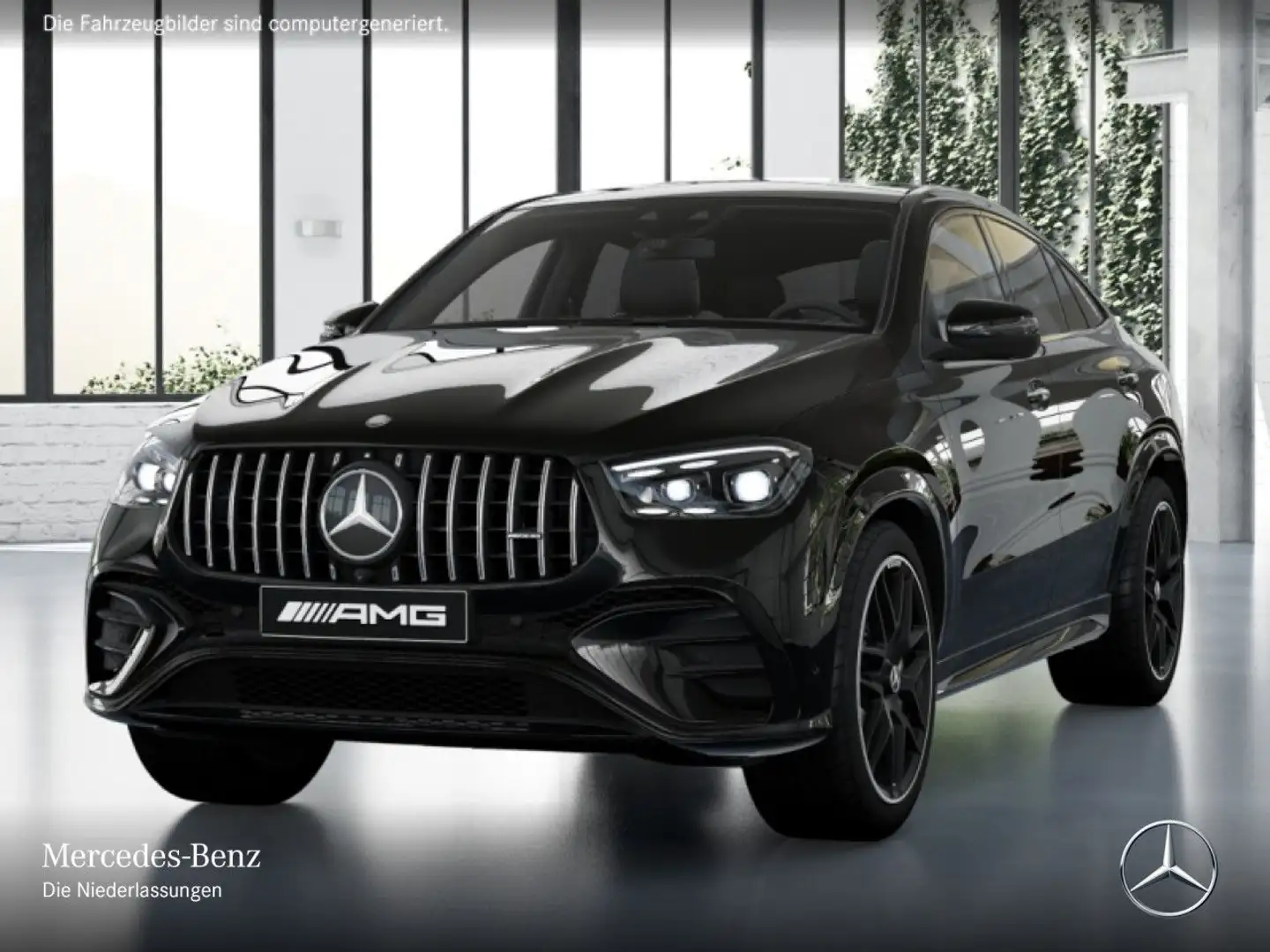 Mercedes-Benz GLE 53 AMG GLE 53 Coupé 4M NIGHT+PANO+360+AHK+MULTIBEAM+22" Schwarz - 2