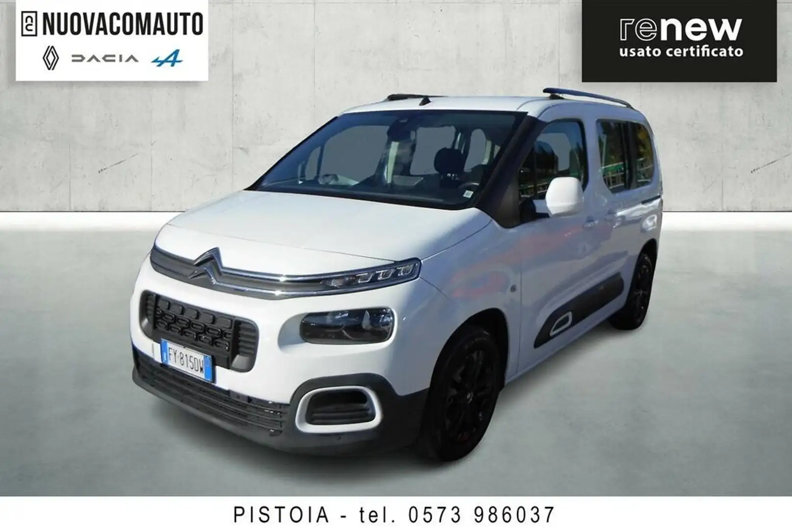 Citroen Berlingo 1.5 bluehdi M Live s&s 130cv eat8 Bianco - 1
