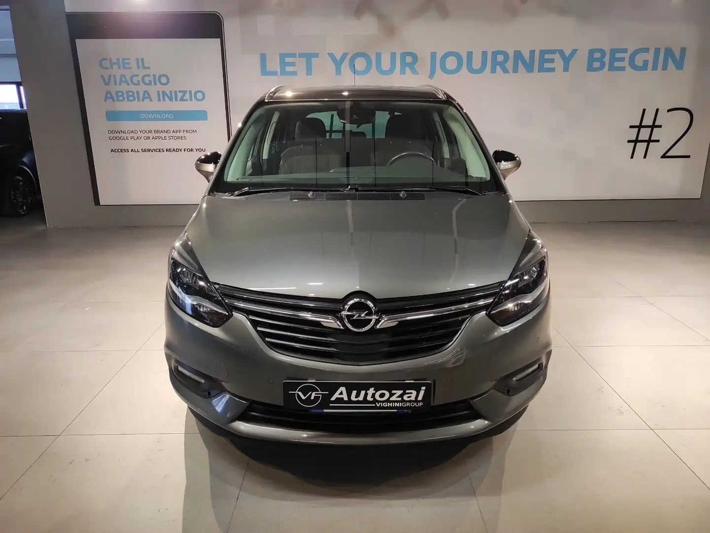Opel Zafira Zafira 1.6 CDTi 134CV Start&Stop Innovation Grigio - 2