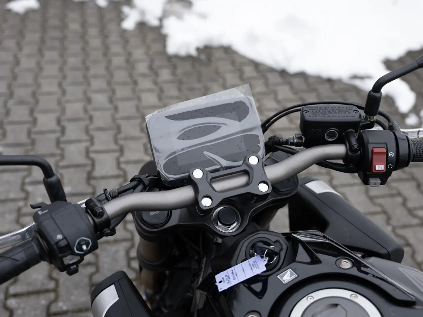 Honda CBR 650 R LED SCHEINWERFER E-Clutch Schwarz - 2