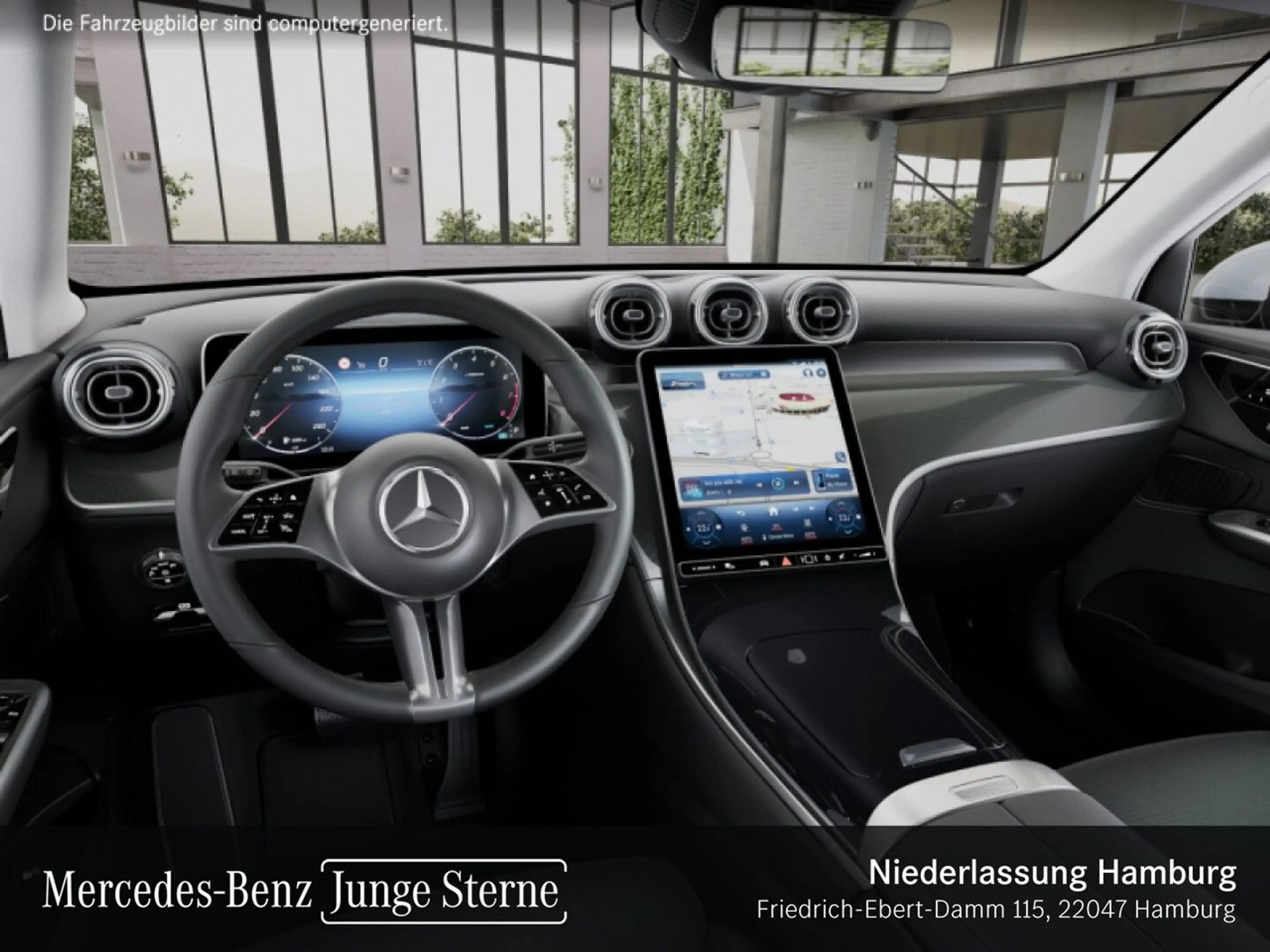 Mercedes-Benz GLC 200 4M AVANTG+360+AHK+LED+KEYLESS+9G — photo 9