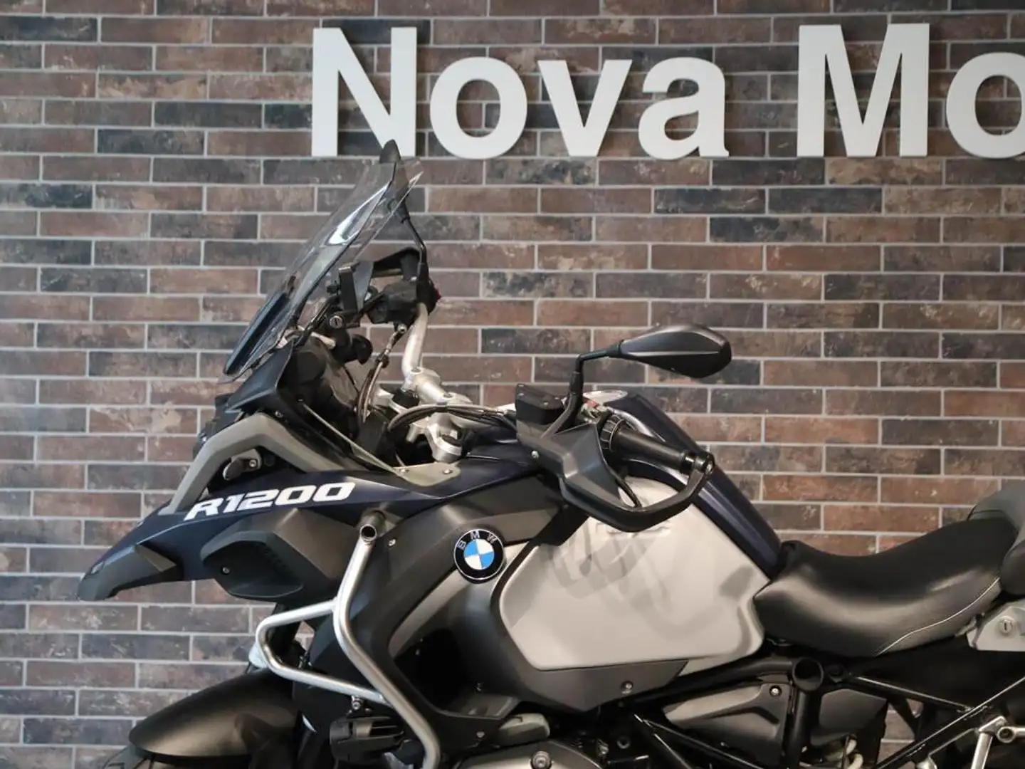 BMW R 1200 GS Adventure Abs my14 Bleu - 2
