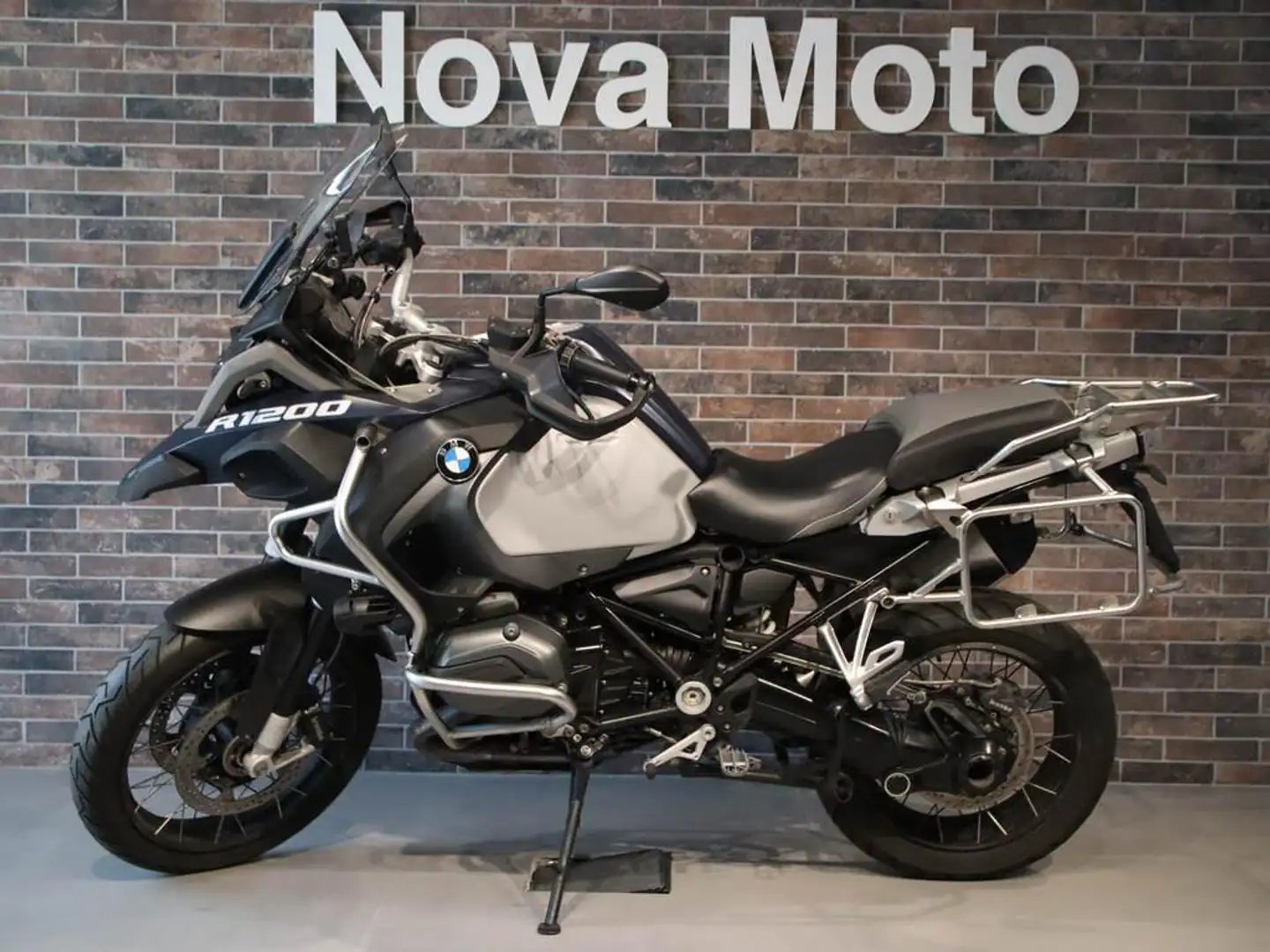 BMW R 1200 GS Adventure Abs my14 Bleu - 1