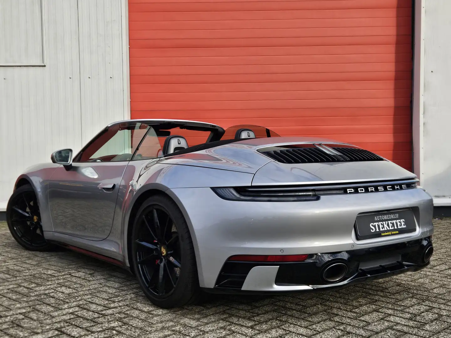 Porsche 992 Cabrio 3.0 Carrera S | Porsche Approved 24mnd | Sp Zilver - 2