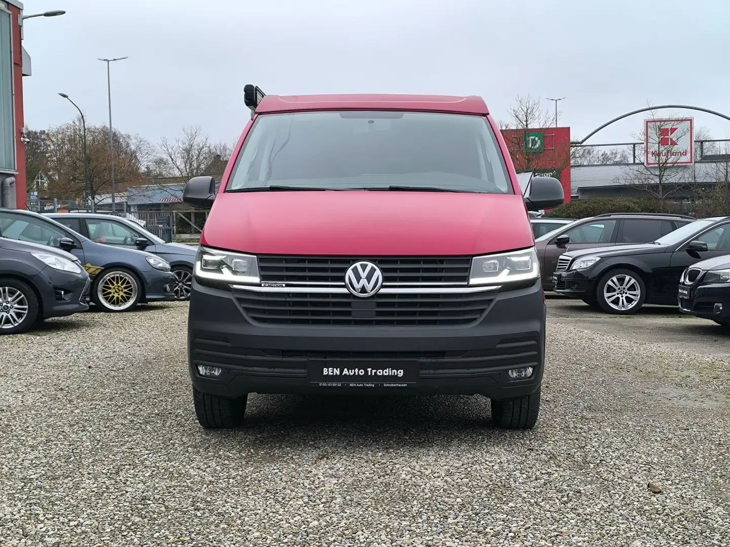 Volkswagen T6.1 4Motion Wohnmobil°Kamera°DAB°PDC°AHK°Klima° Rosso - 2