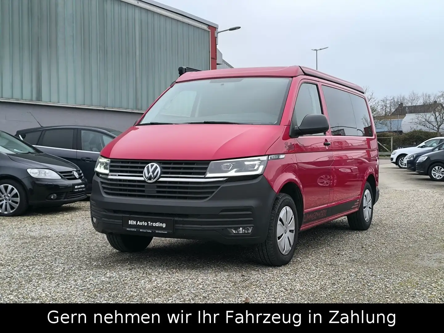 Volkswagen T6.1 4Motion Wohnmobil°Kamera°DAB°PDC°AHK°Klima° Rosso - 1