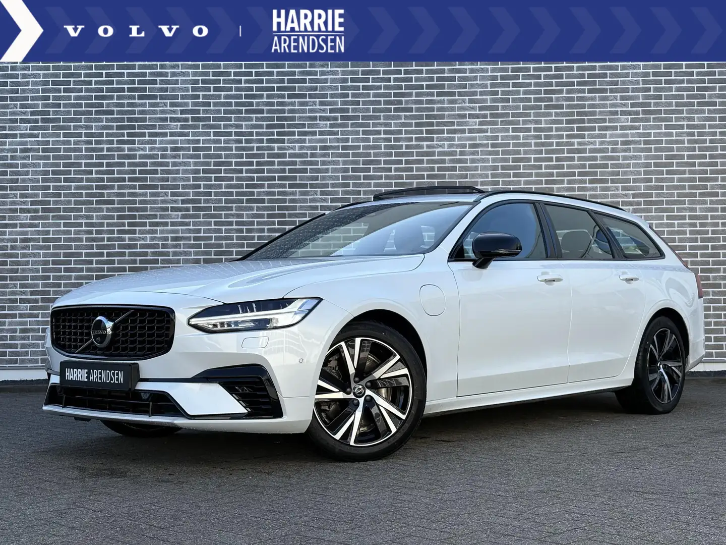 Volvo V90 2.0 T6 Recharge AWD Ultimate Dark | Long Range | B Blanc - 1