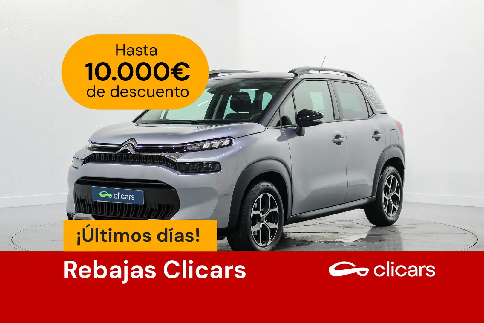 Citroen C3 Aircross BlueHDi S&S Feel Pack 110 Plateado - 1