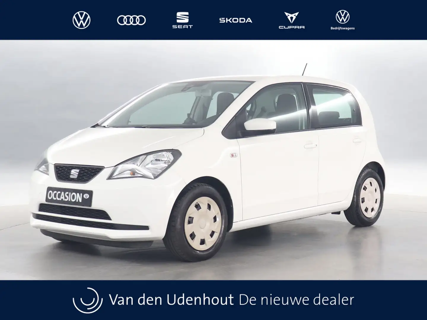 SEAT Mii 1.0 60pk Style / Airco / Elektrische Ramen Wit - 1