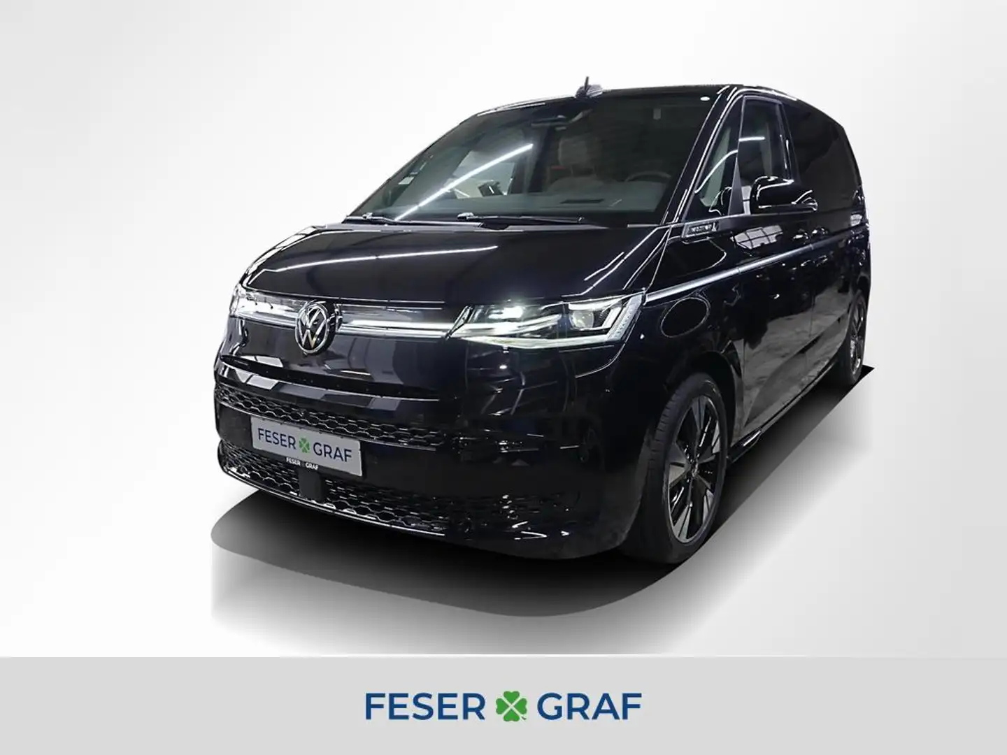 Volkswagen T7 Multivan 2.0 TDI Style DSG 7Si AHK Navi Pano Schwarz - 1