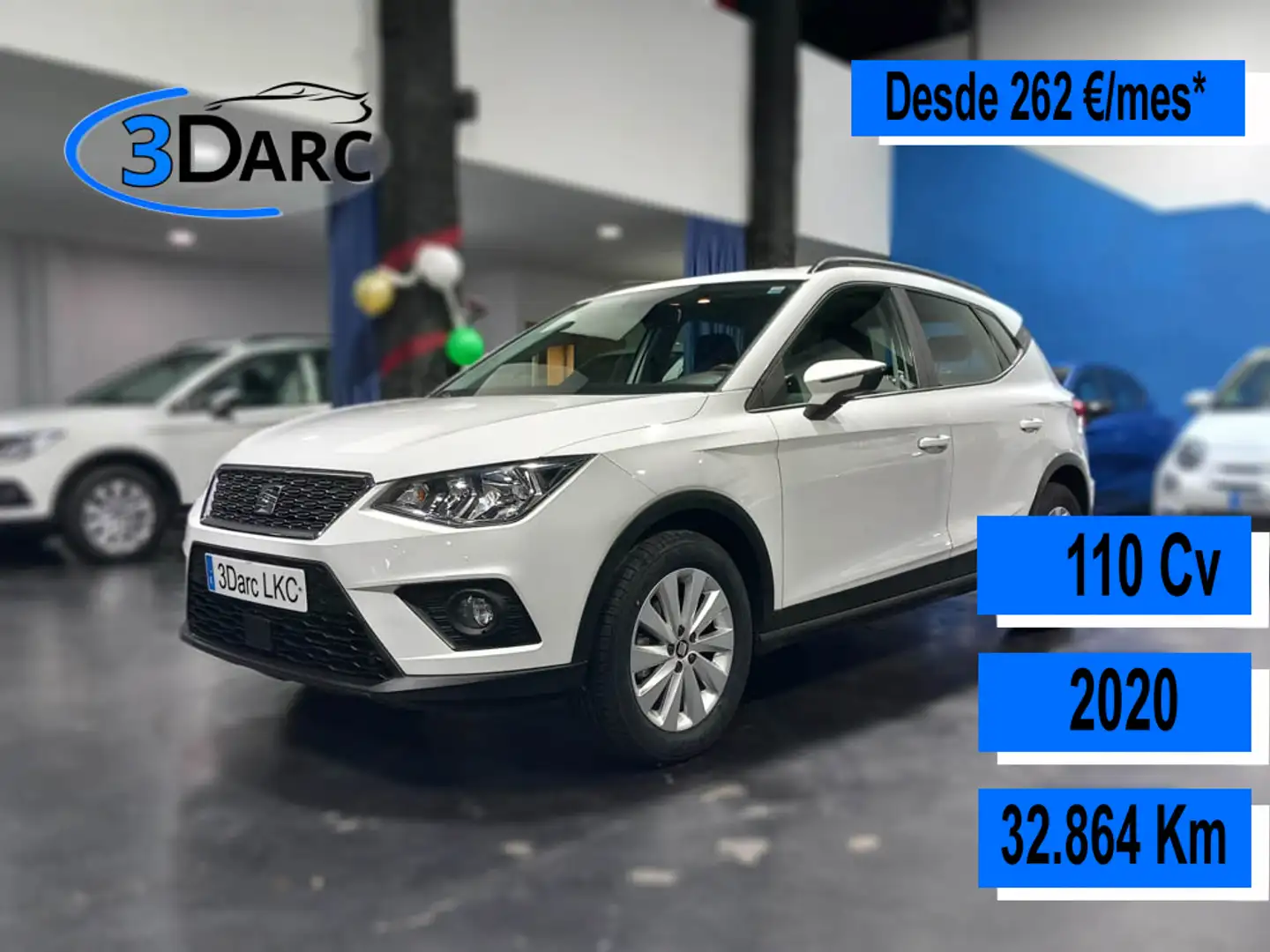 SEAT Arona 1.0 TSI Ecomotive S&S Style 110 Blanc - 1