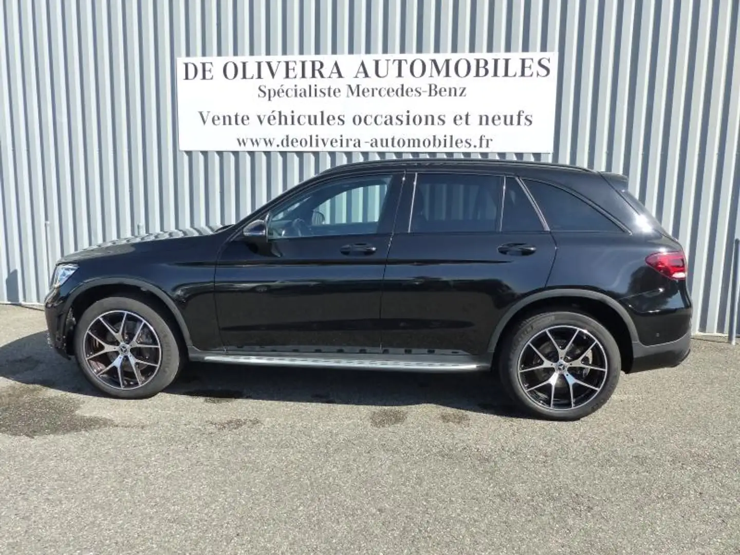 Mercedes-Benz GLC 300 300 de 194+122ch AMG Line 4Matic 9G-Tronic (TVA) Noir - 2