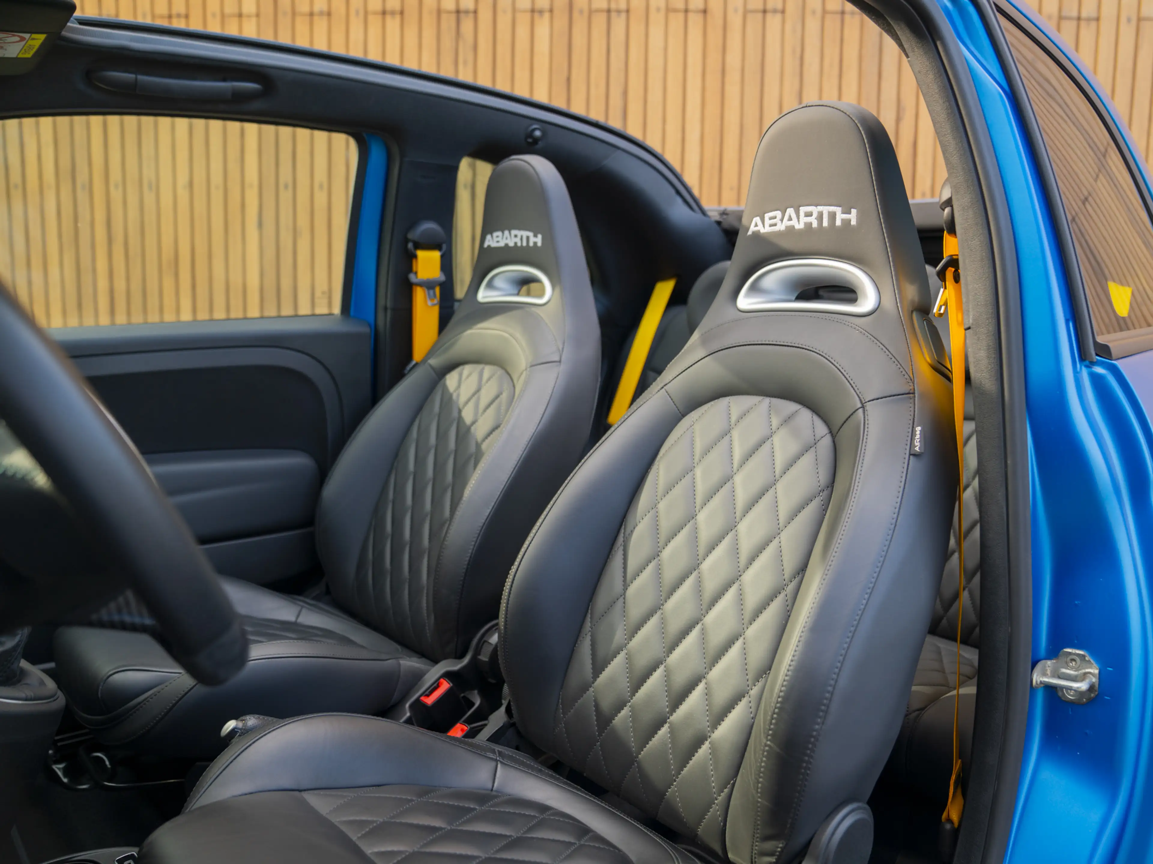 Abarth 595C Competizione | Blu Rally matte — photo 8