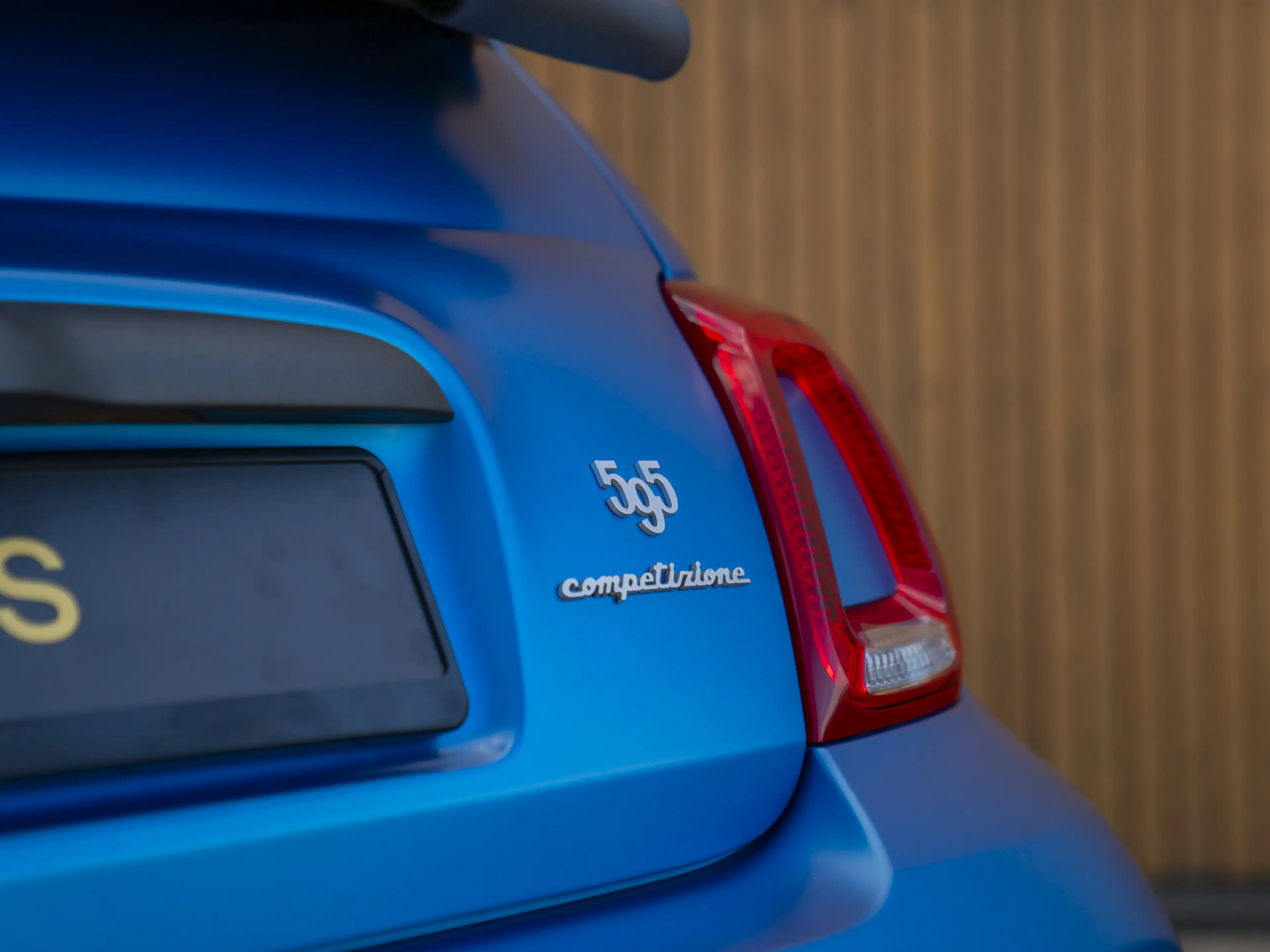 Abarth 595C Competizione | Blu Rally matte — photo 27