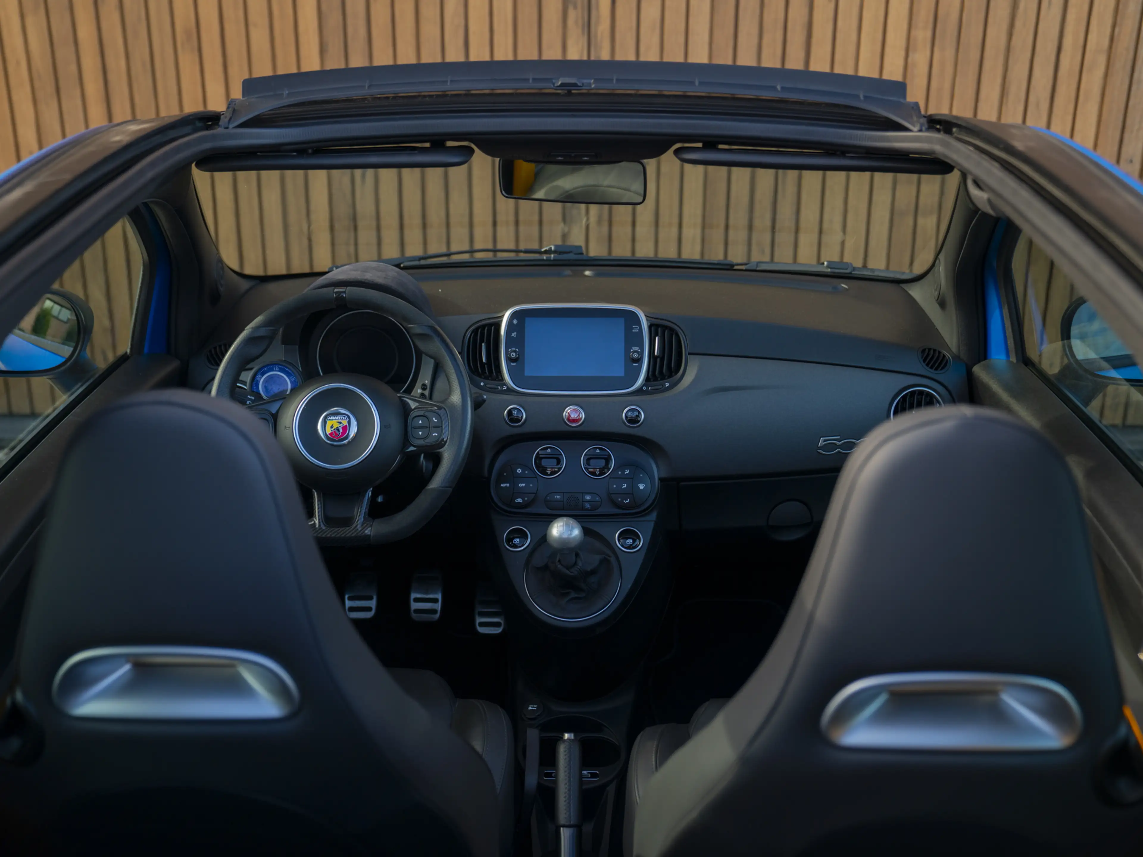 Abarth 595C Competizione | Blu Rally matte — photo 29