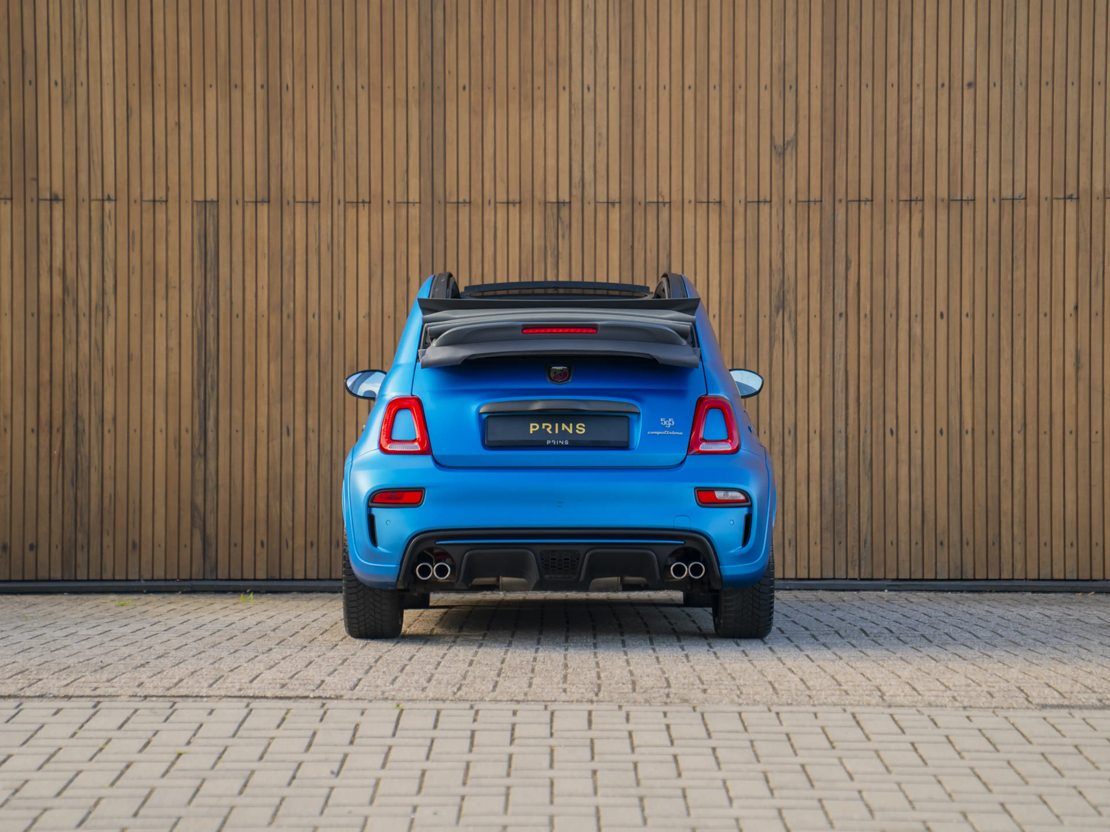 Abarth 595C Competizione | Blu Rally matte — photo 5