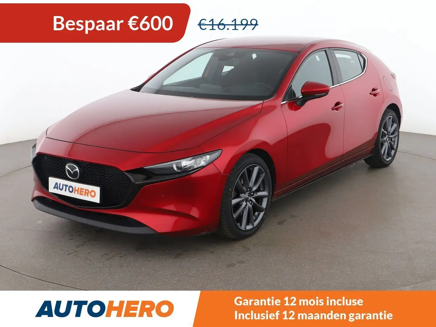 Mazda 3 2.0 Skyactiv-G Mild-Hybrid Business Executive Roşu - 1