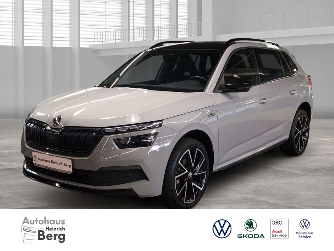 Skoda Kamiq — Skoda Kamiq Monte Carlo 1.0 TSI DSG AHK-klappbar Panorama Navi
