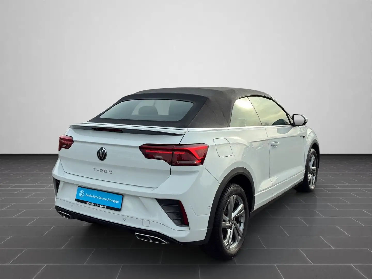 Volkswagen T-Roc R-LINE 1.5 TSI NAVI LED PLUS REA Weiß - 2