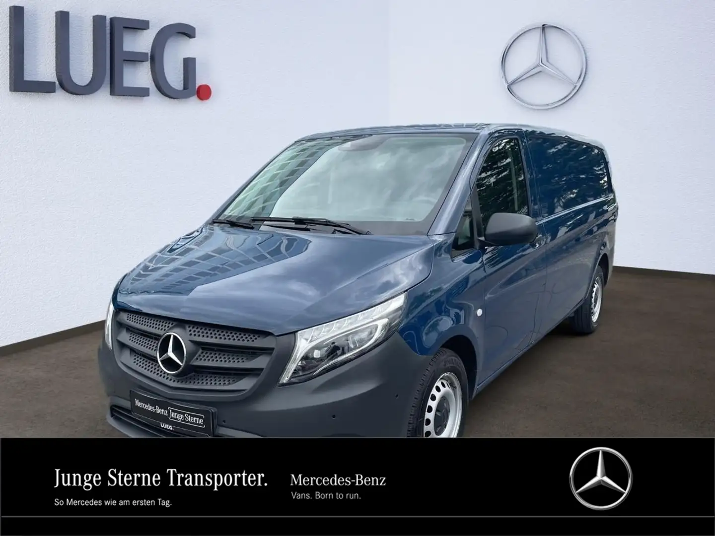 Mercedes-Benz Vito 114 CDI Kasten Extralang +PDC KlimaA LED Bleu - 1