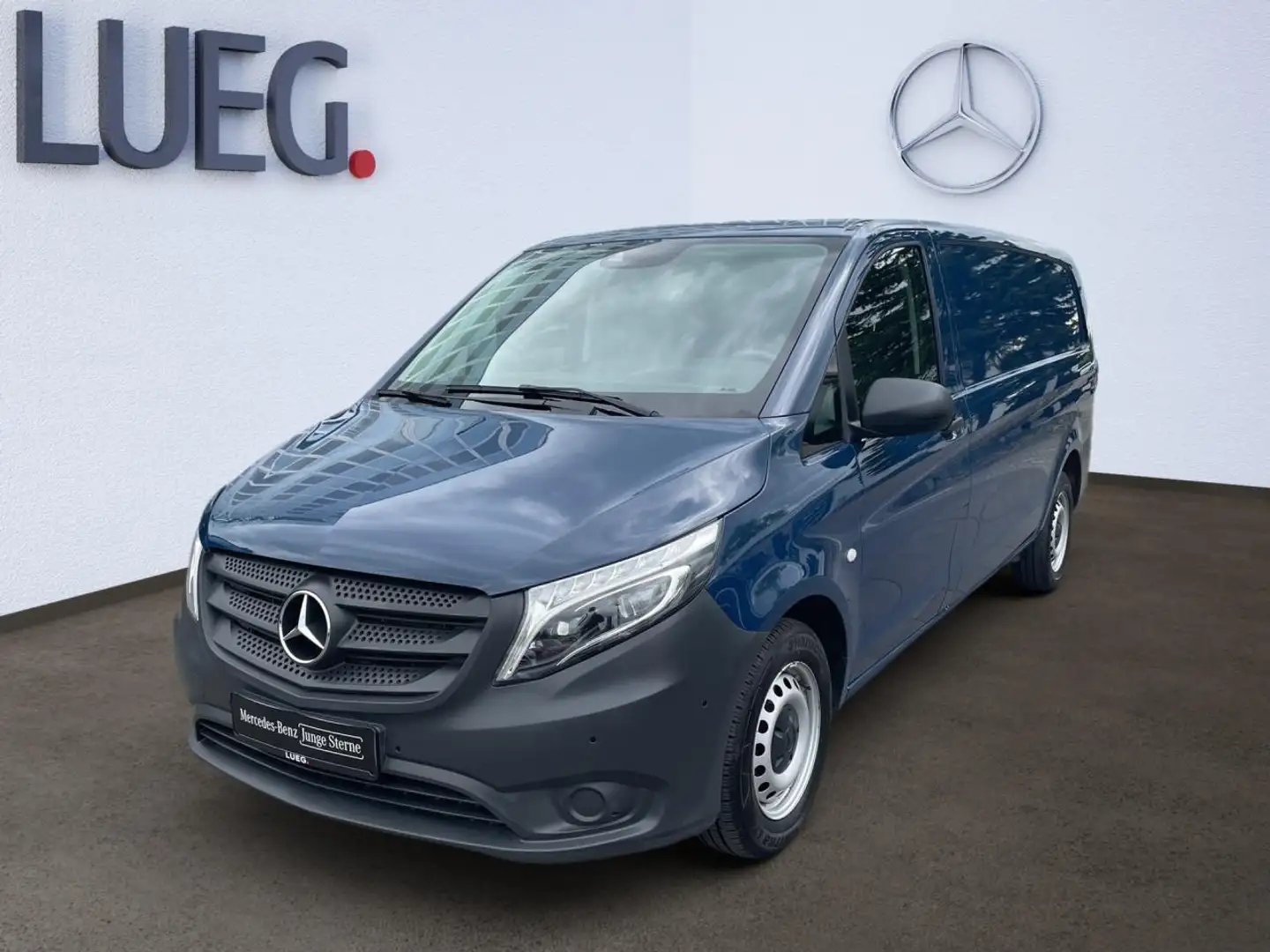 Mercedes-Benz Vito 114 CDI Kasten Extralang +PDC KlimaA LED Bleu - 2