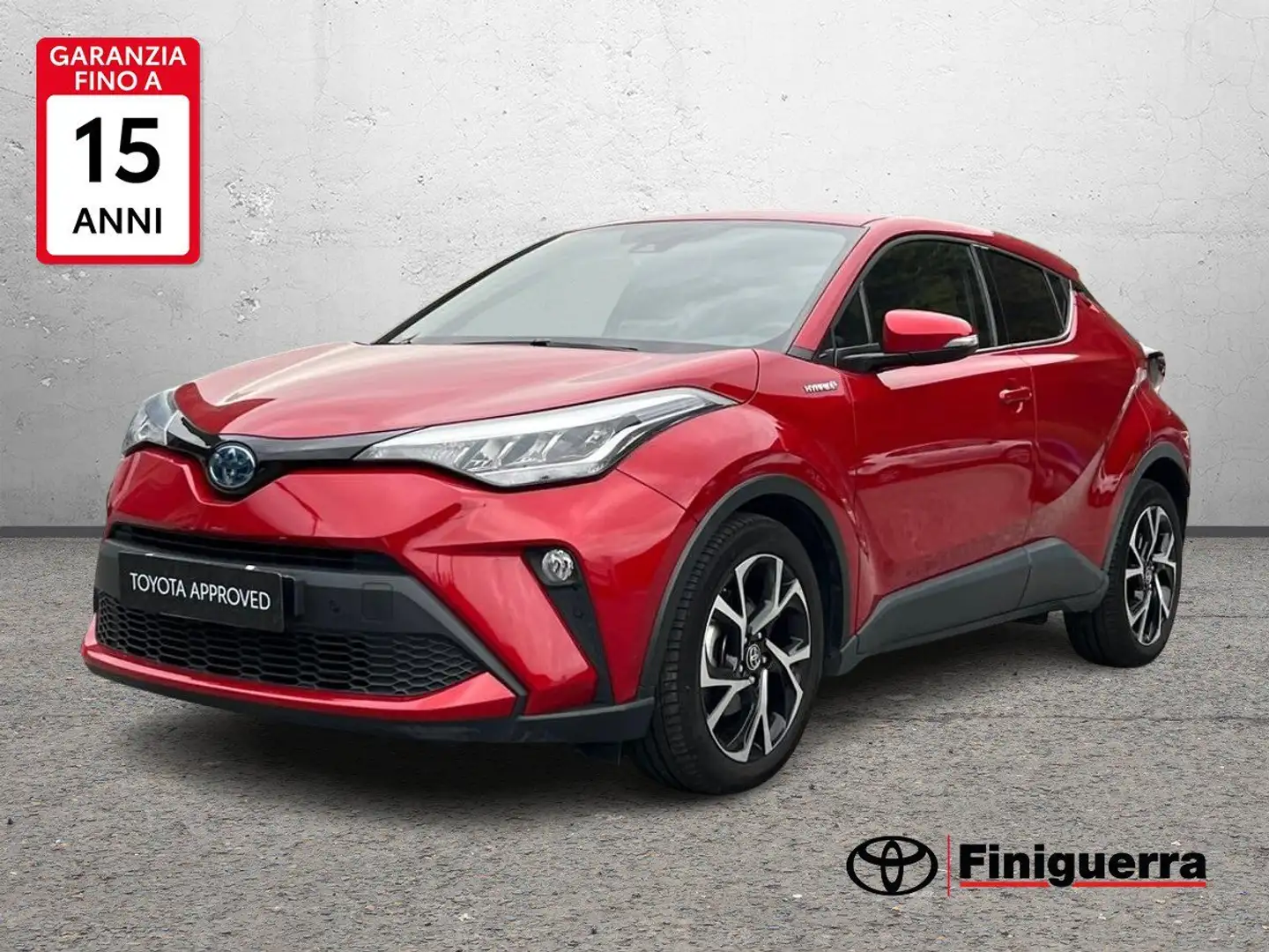 Toyota C-HR C-HR 1.8 Hybrid E-CVT Trend Rosso - 1