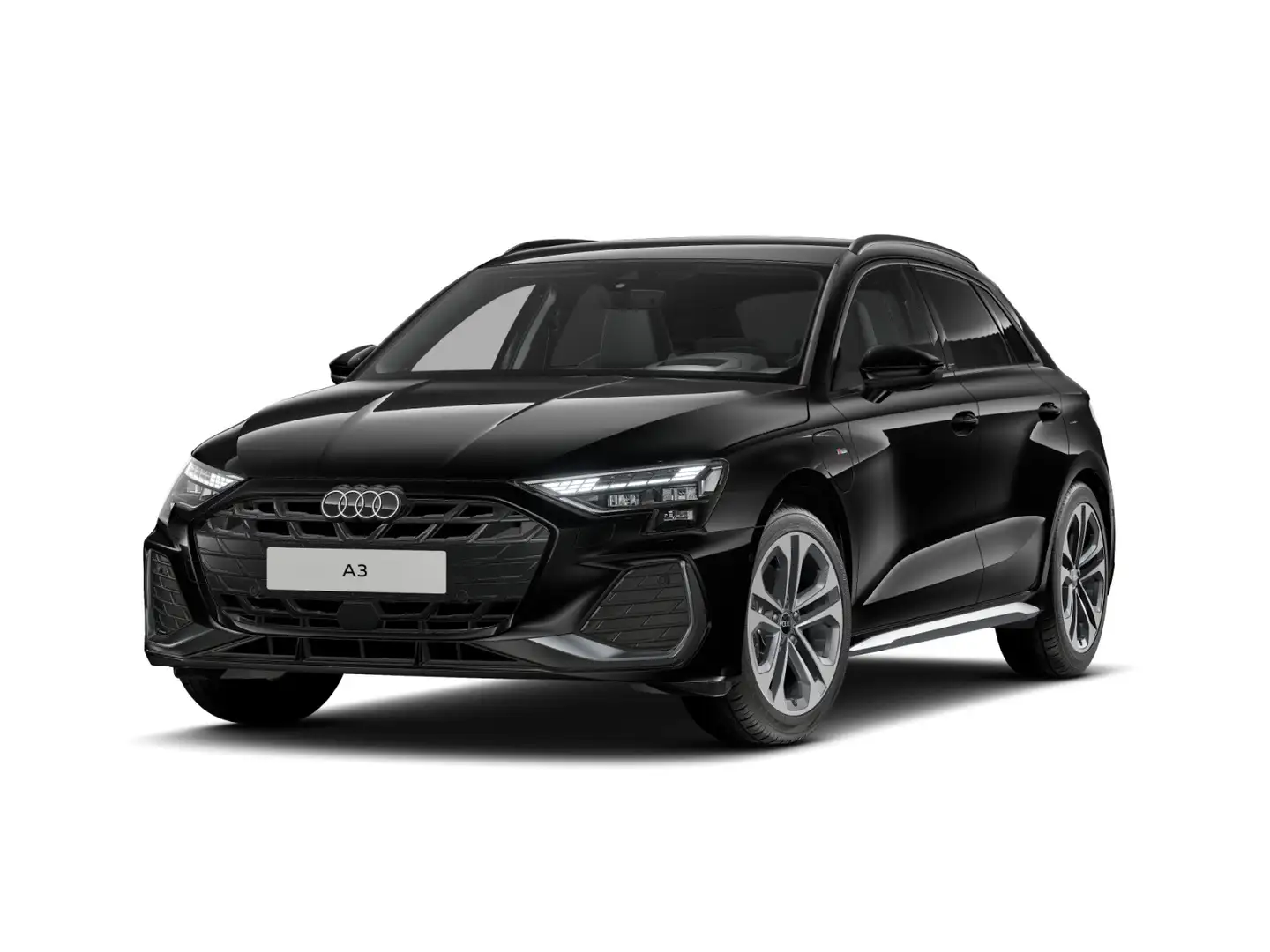 Audi A3 S line 40 TFSI e S Tronic Schwarz - 2