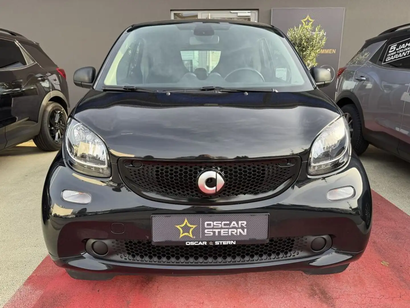 smart forTwo coupé Passion Aut. Cabrio Sitzheizung Schwarz - 2