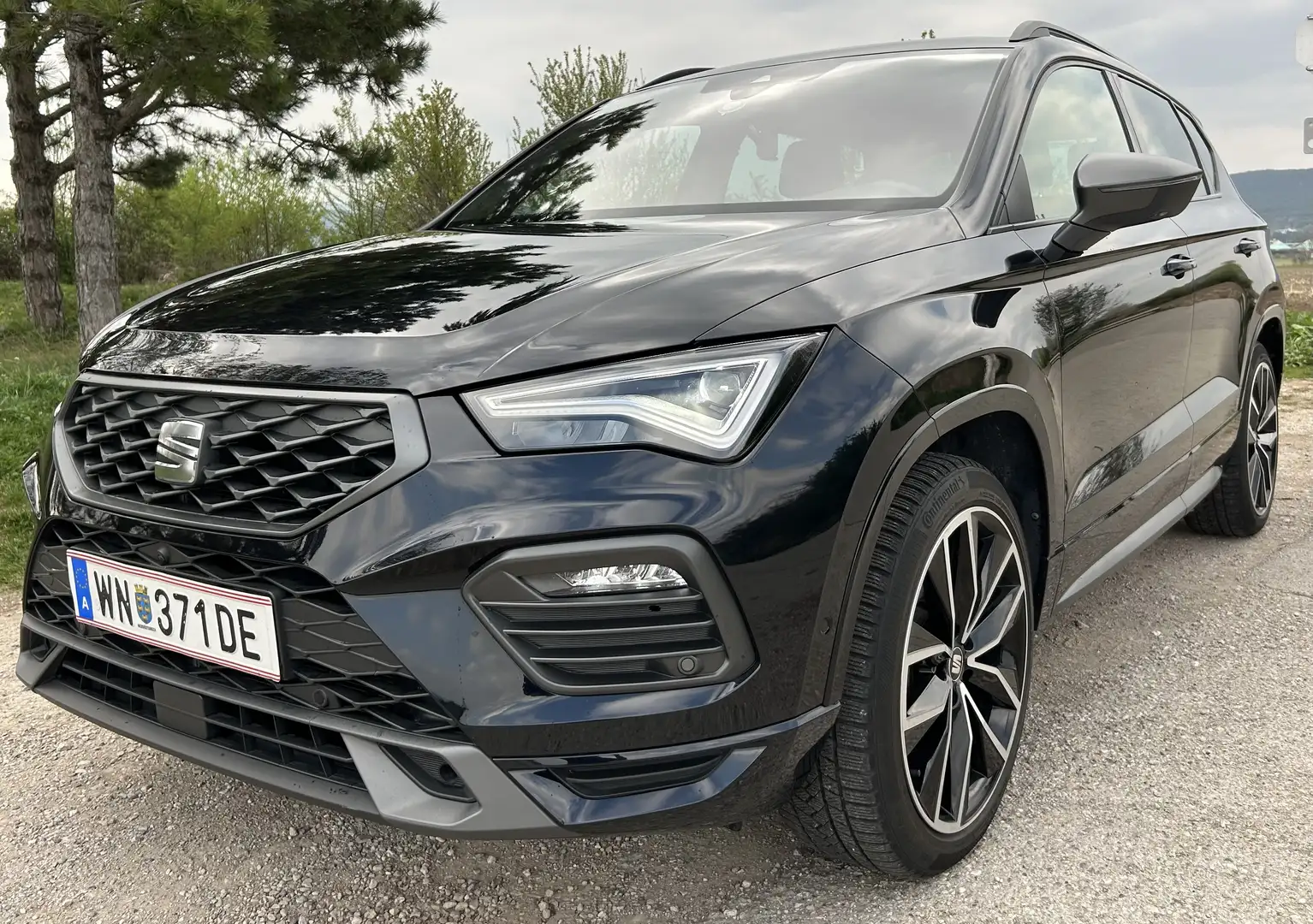 SEAT Ateca 1,5 TSI FR, Vollausstattung Schwarz - 1