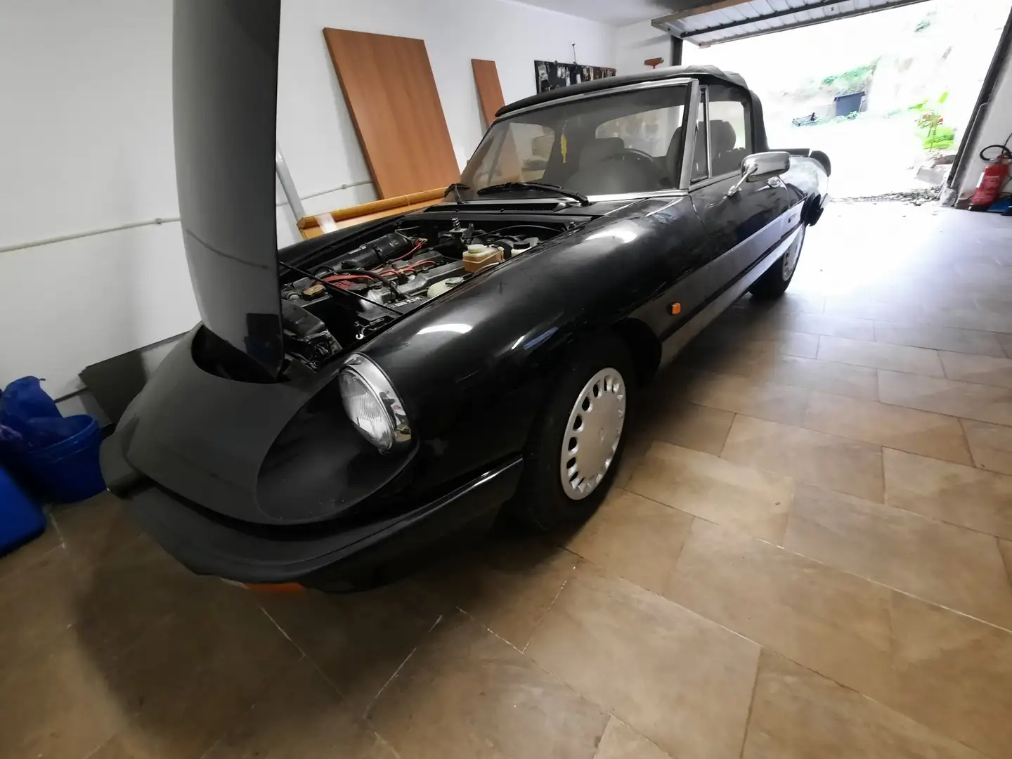 Alfa Romeo Spider 1.6 Fekete - 1