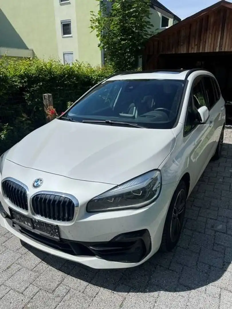 BMW 220 220d xDrive Gran Tourer Aut. Weiß - 1