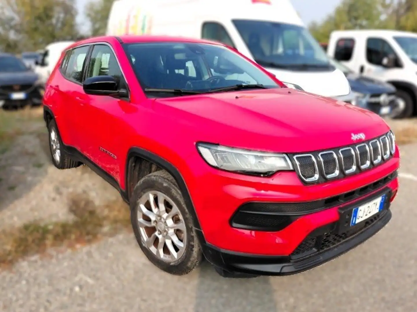 Jeep Compass Compass II 2021 1.6 mjt S 2wd 130cv -  GJ247YJ Rouge - 2