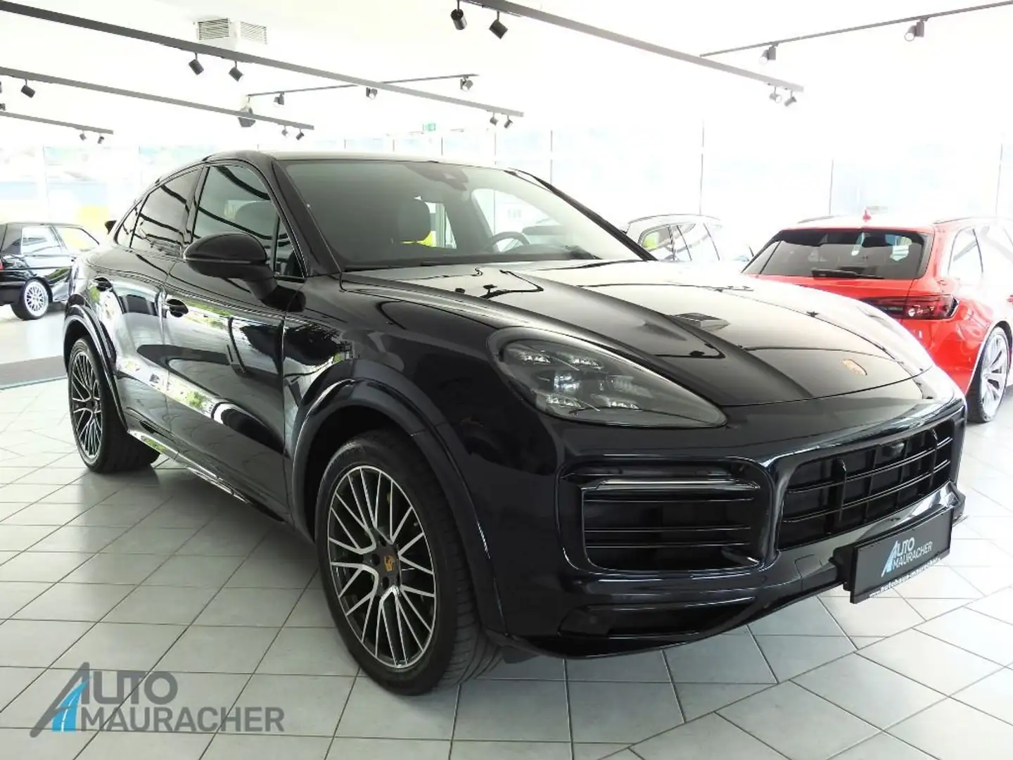 Porsche Cayenne Coupe E-Hybrid*MATRIX*AHK*LUFT* Blau - 2
