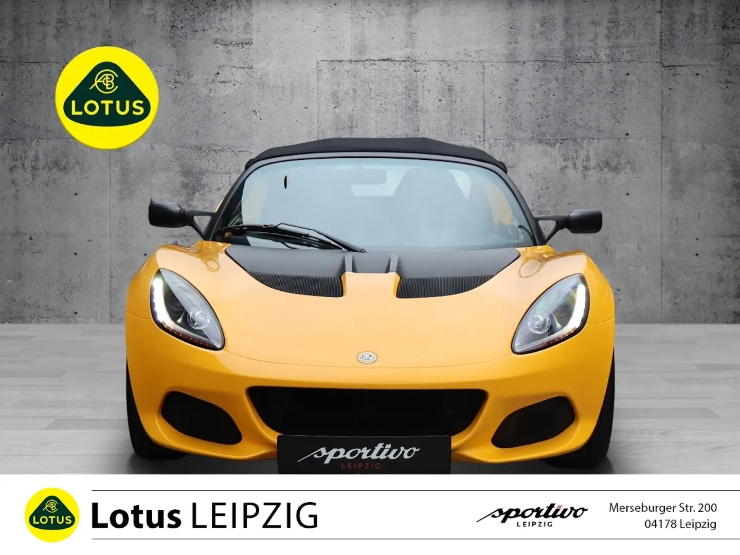 Lotus Elise Sport 220 *Lotus Leipzig* Yellow - 1