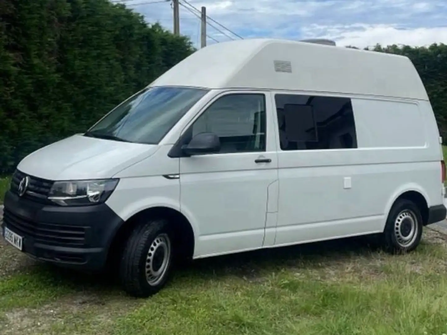 Volkswagen T6 Transporter 2.0 TDI L2H2 102 CV Blanco - 1
