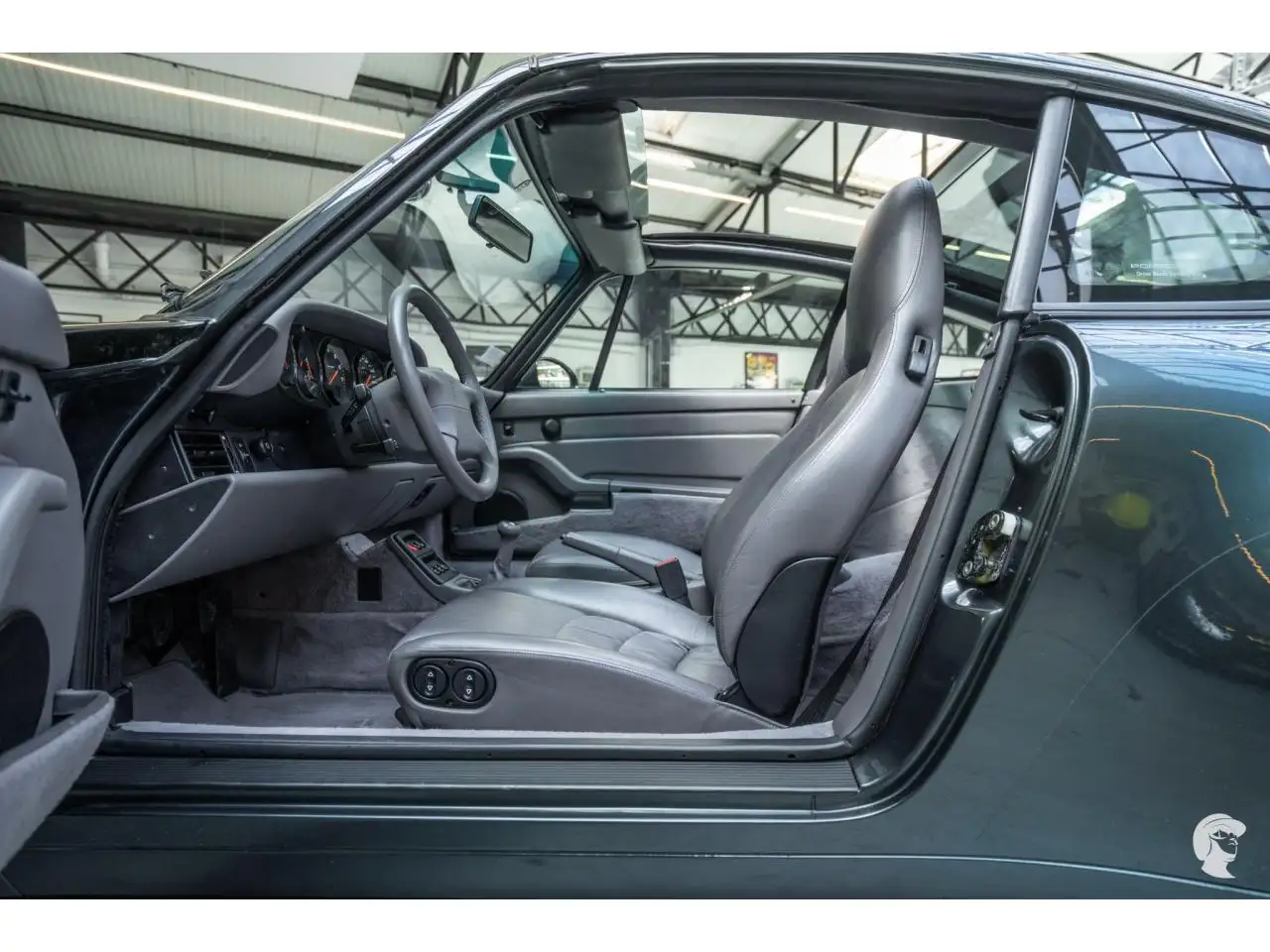 Porsche 911 993 Targa *Origine France / Aventurine Green Metallic / Parfait état*, foto 10