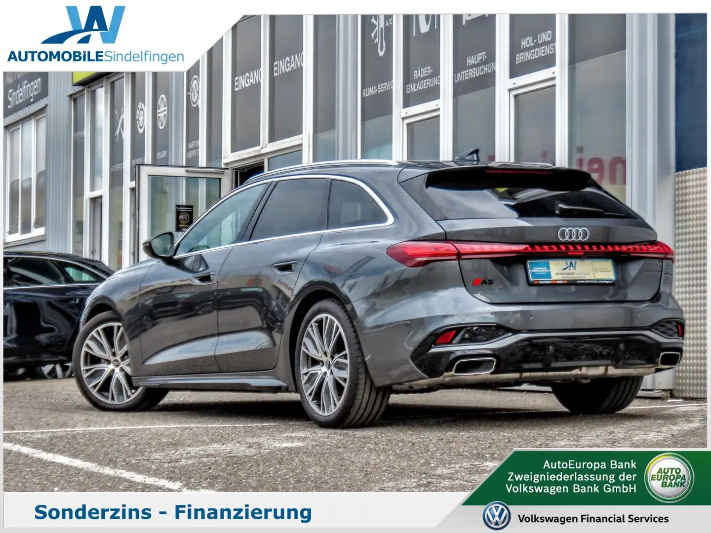 Audi A5 Avant TFSI 150 kW S tronic TECH LEDER el.SITZ Grijs - 2