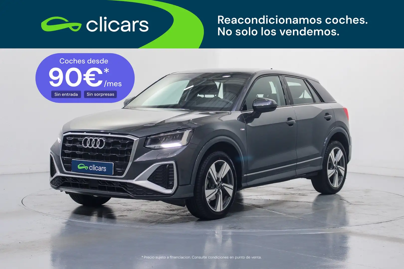 Audi Q2 30 TFSI S line 81kW Gris - 1