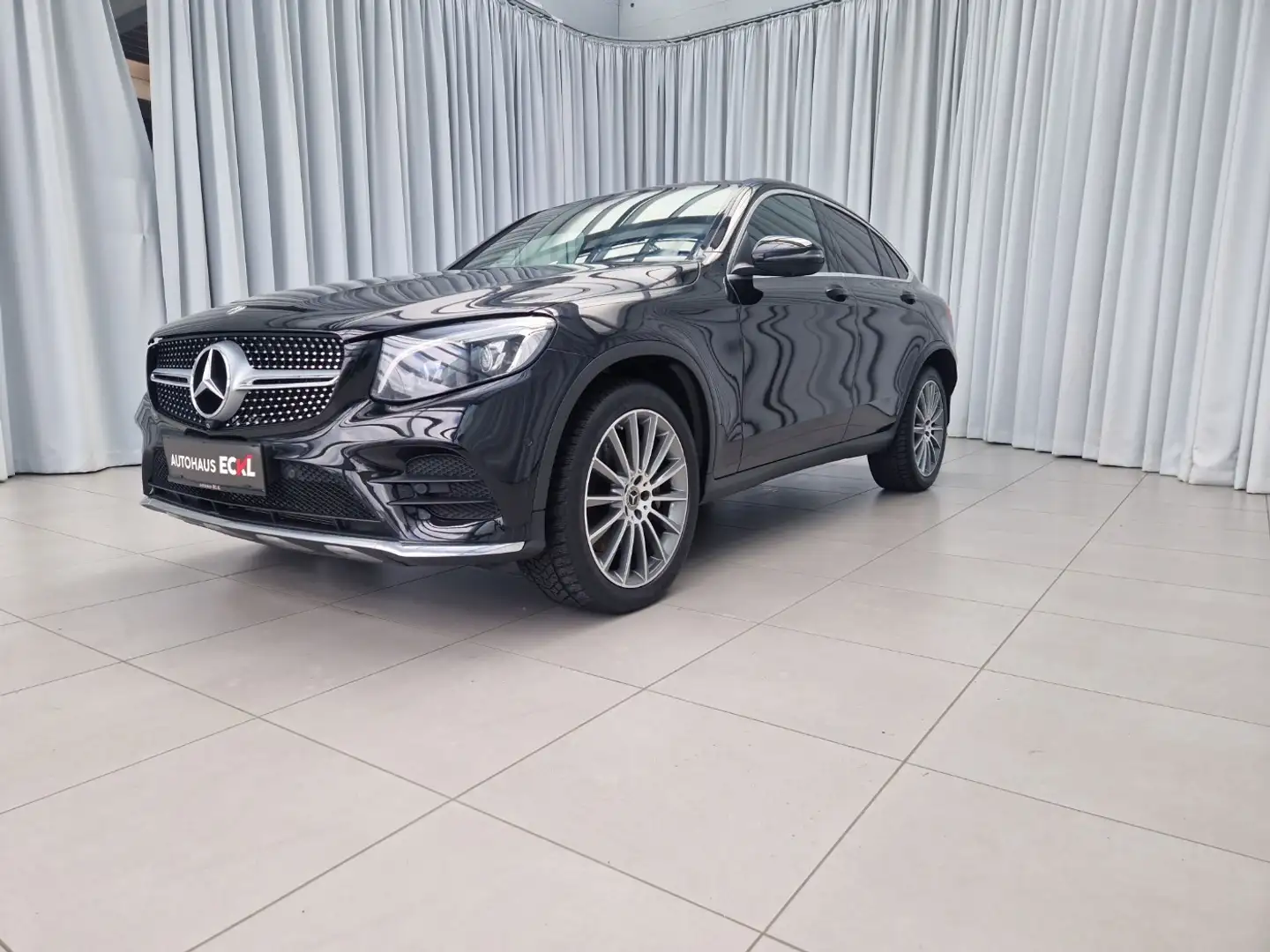 Mercedes-Benz GLC 250 d 4MATIC Coupé SpurW Schwarz - 1