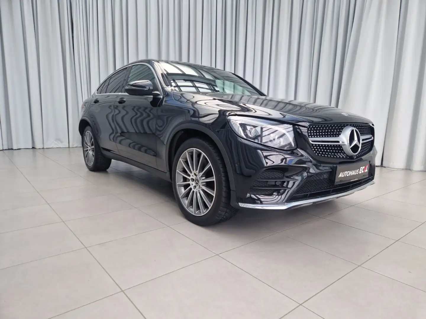 Mercedes-Benz GLC 250 d 4MATIC Coupé SpurW Schwarz - 2