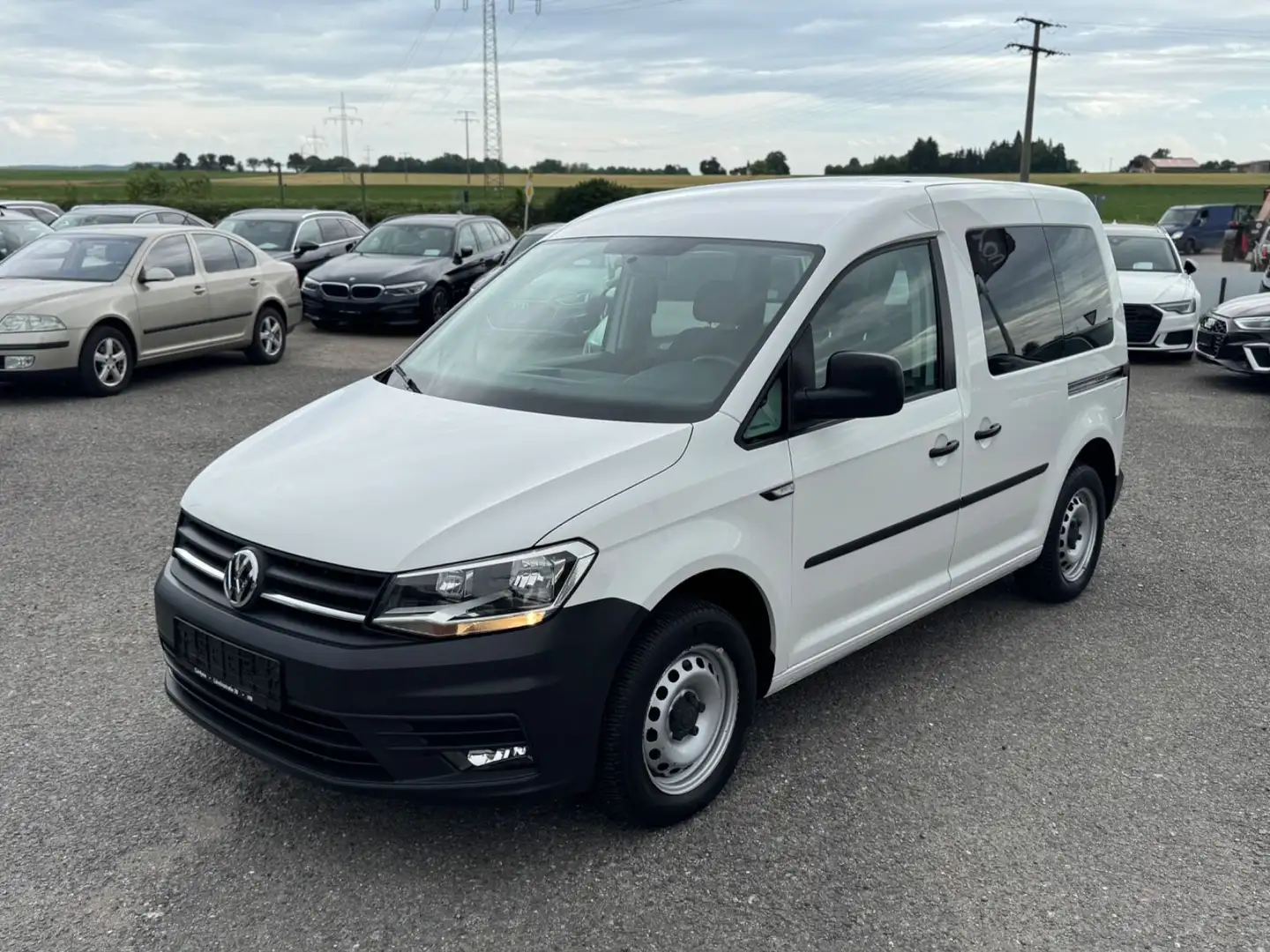 Volkswagen Caddy Nfz Kombi 2.0 TD Behindertengerecht Klima Bianco - 1