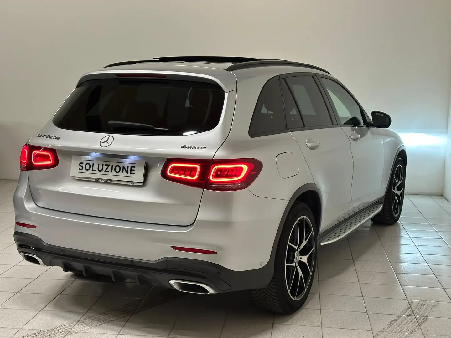 Mercedes-Benz GLC 220 GLC 220 d 4Matic Premium IVA ESPOSTA srebrna - 2