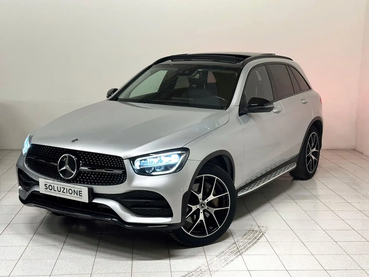 Mercedes-Benz GLC 220 GLC 220 d 4Matic Premium IVA ESPOSTA srebrna - 1