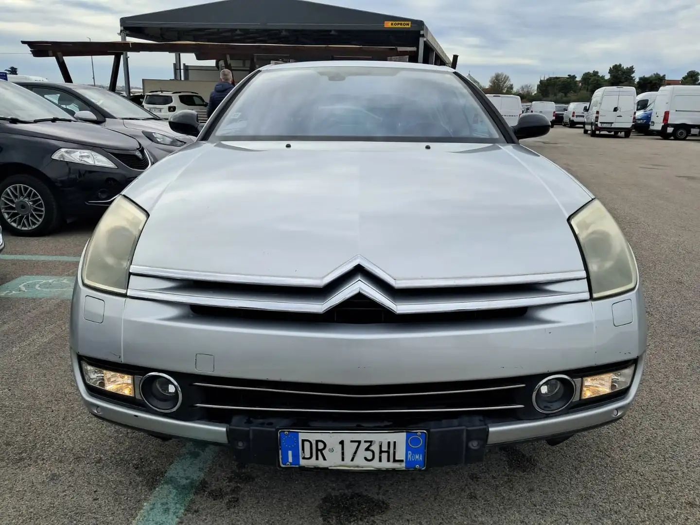 Citroen C6 2.7 hdi V6 biturbo 204cv Gris - 2