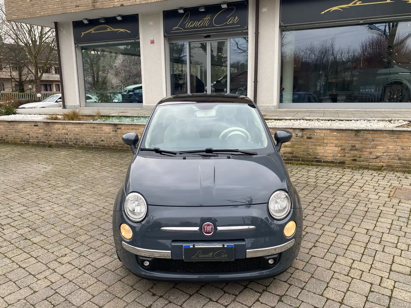 Fiat 500 500 1.2 Lounge 69 Cv Grijs - 2