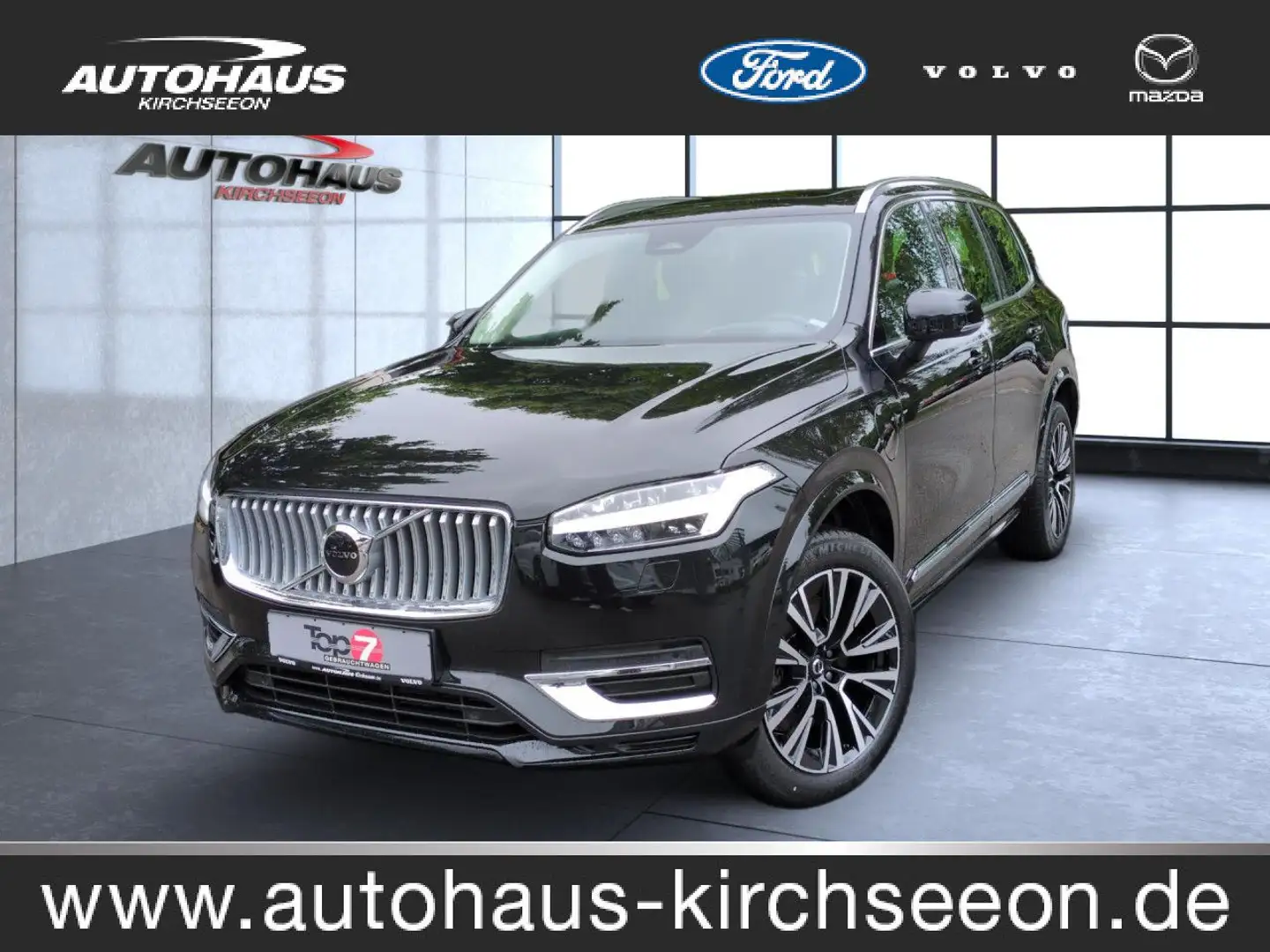 Volvo XC90 T8 Recharge Ultra Bright Plug-In Hybrid AWD Schwarz - 1
