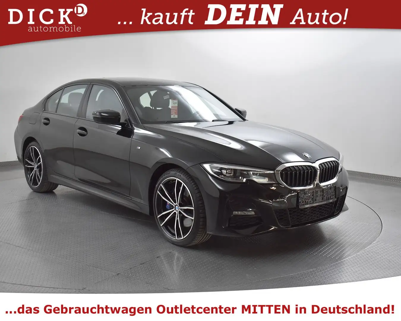 BMW 330 e Sport Aut M PAKET+SHADOW+VIRTU+PROF+LED+H&K Schwarz - 1