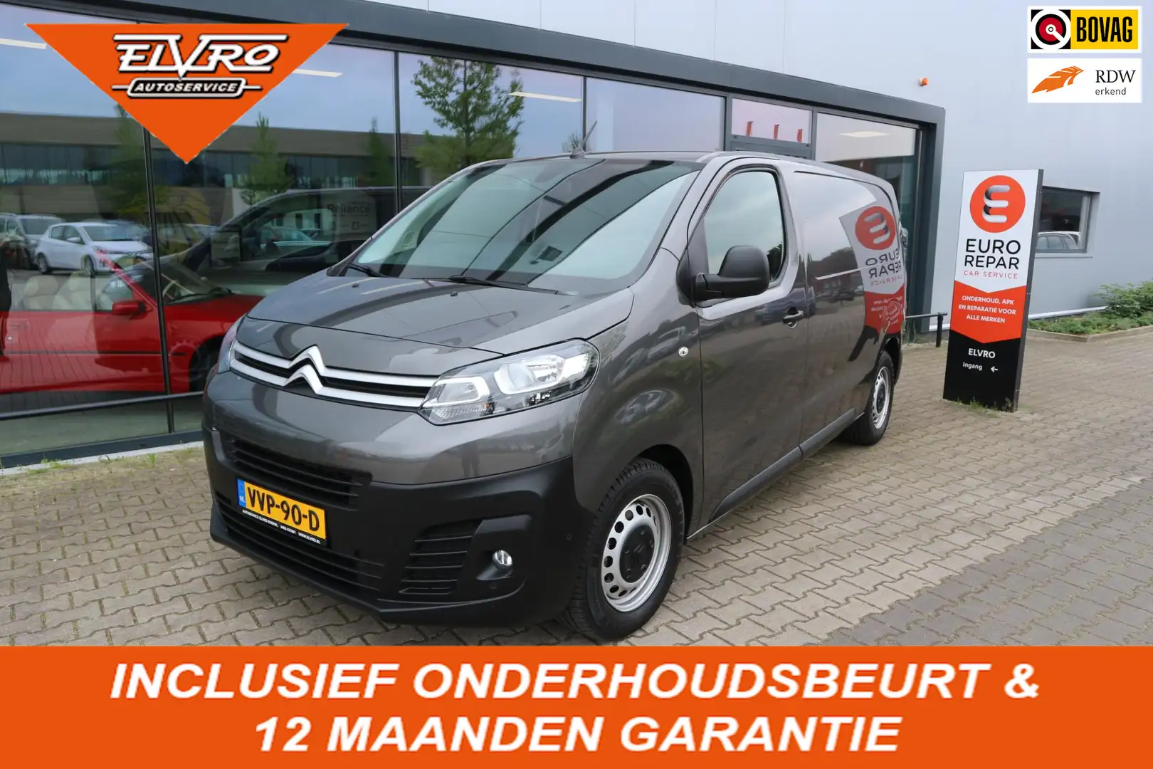 Citroen Jumpy L2 1.5 Blue-Hdi 102 PK CLUB AIRCO CRUISE CAMERA PD Gris - 1