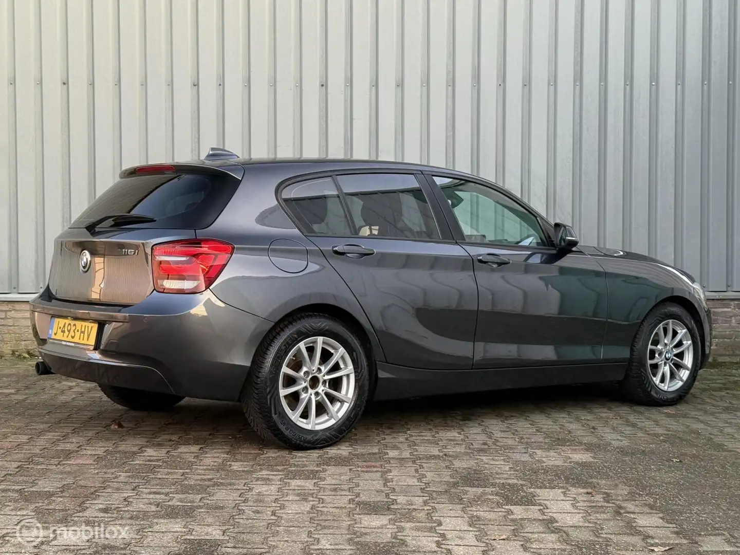 BMW 116 1-serie 116i EDE | Airco | Stoelverw. | PDC | NAVI Gris - 2